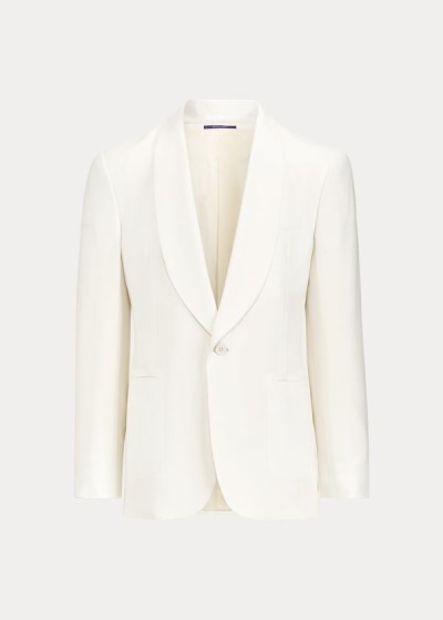 Blazer Ralph Lauren Hombre Creme - Gregory Wool - QGVEI0925